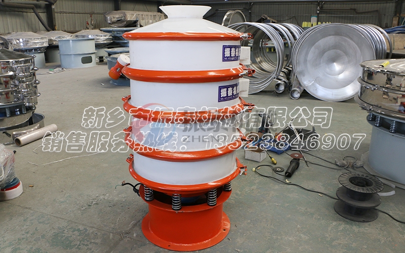 廣東氫氟酸溶液過濾塑料振動篩設備已發(fā)出