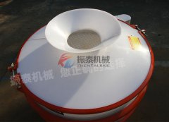 安順鋁銀漿塑料防腐蝕振動篩已發(fā)貨，請何經(jīng)理注意查收！